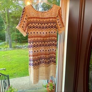 Aztec Print lightweight Dress
